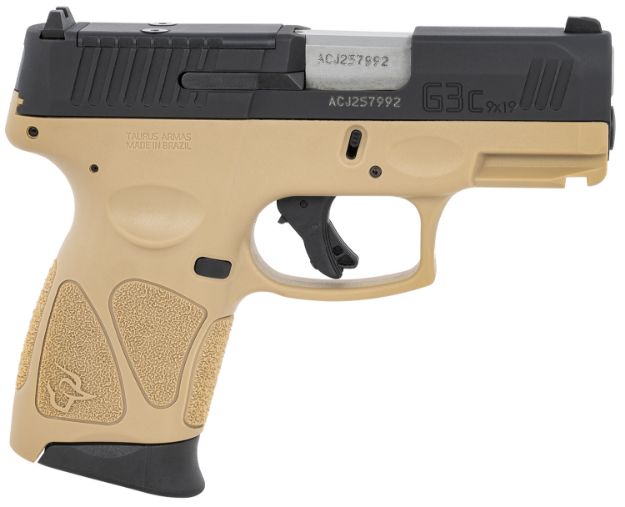 Picture of TAU 1-G3CP931T G3C TORO 9MM 3.26 3X12 BRN/BK