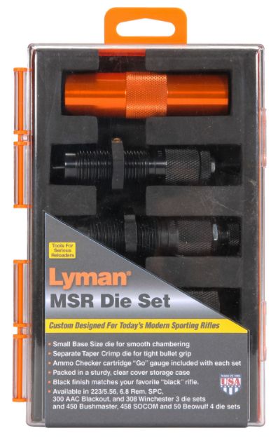 Picture of LYM 7690112 MSR DIE SET 50 BEOWOLF 4-DIE SET