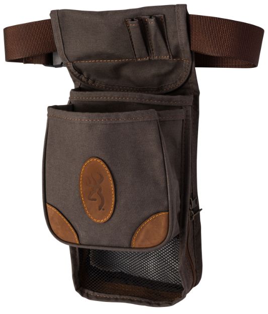 Picture of BRN 121388693 LONA CANVAS DELUXE POUCH LG FLT/BRN