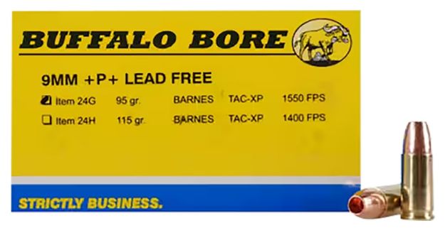 Picture of BBA 24G/20 9MM +P+ 95 TACXP LD FREE 20/12