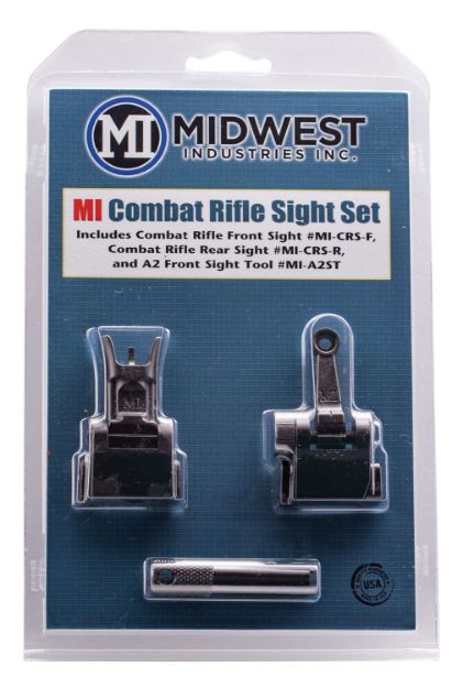 Picture of MIDWEST MI-CRS-SET COMBAT RFL SIGHT SET