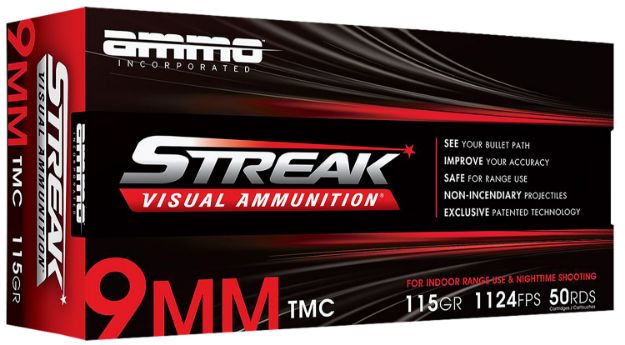Picture of AMMOINC 9115TMCSTRKRED50 STRK 9MM 115 TMC 50/20
