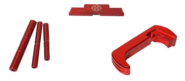 Picture of CROSS CRGOKRD GLOCK 3-PIECE KIT) (GEN 1-3) - RED