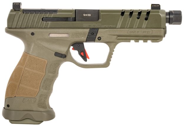 Picture of SAR USA SAR9SOCOMOD SAR9 SOCOM OD GRN 9MM 17/21