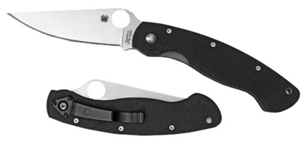 Picture of SPY C36GPE MLTRY G-10 PLN CLPNT 4.00 BLK