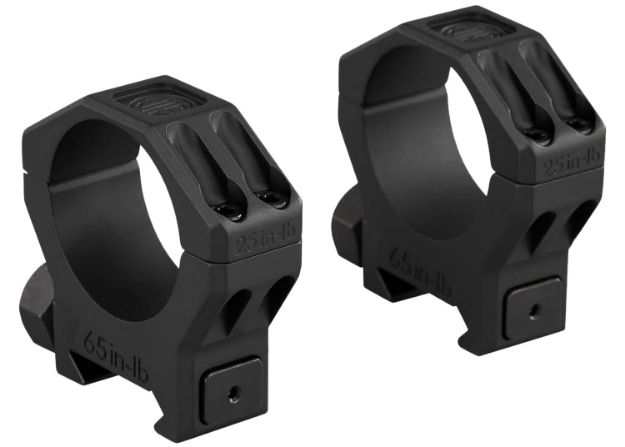 Picture of SIG SOA63002 ALPHA6 SCOPE RING SET 30MM MED