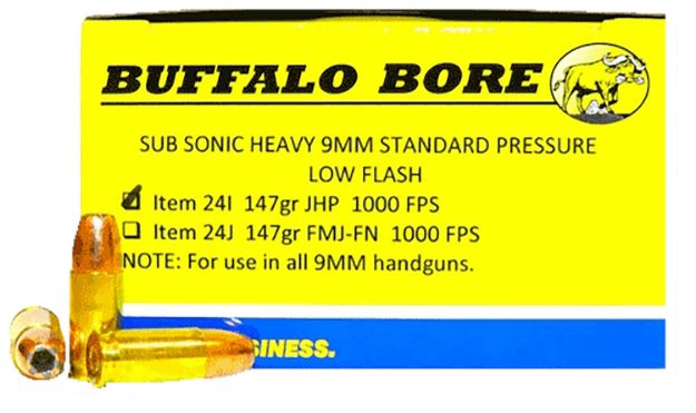 Picture of BBA 24I/20 9MM SUBSNC 147 JHP 20/12