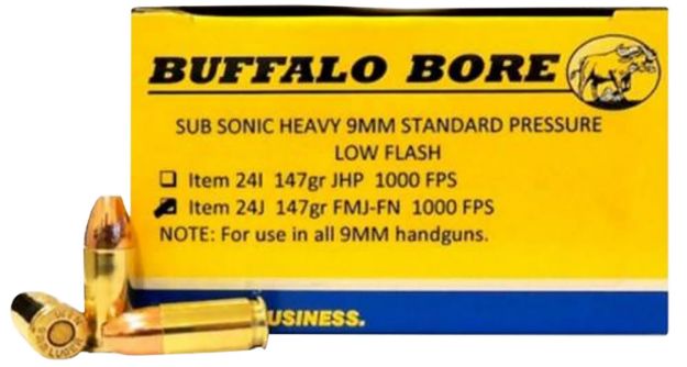 Picture of BBA 24J/20 9MM SUBSNC 147 FMJ 20/12
