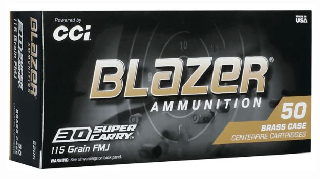 Picture of CCI 5205 BLAZER BRASS 30SC 115 FMJ 50/20
