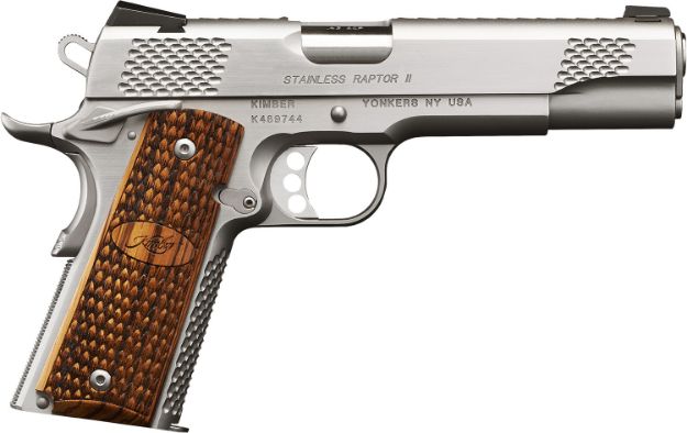 Picture of KIMBER 3200386 STAINLESS RAPTOR II 10MM 5 8+1