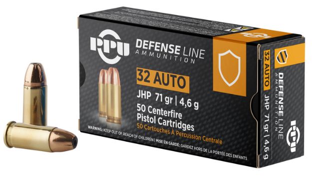Picture of PPU PPD32A 32 ACP 71 JHP 50/20