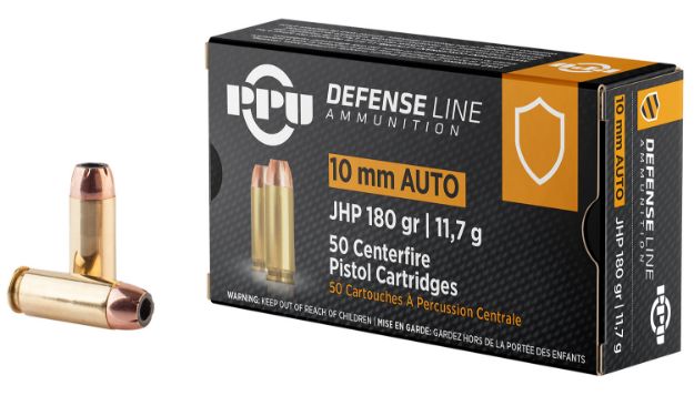 Picture of PPU PPD10 10MM 180 JHP 50/10