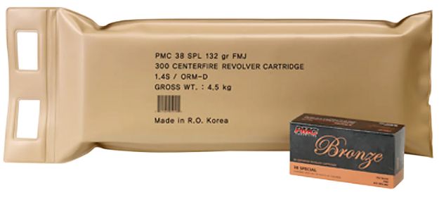 Picture of PMC 38GBP 38SP 132 FMJ 6BX BATTLE PK 300/3