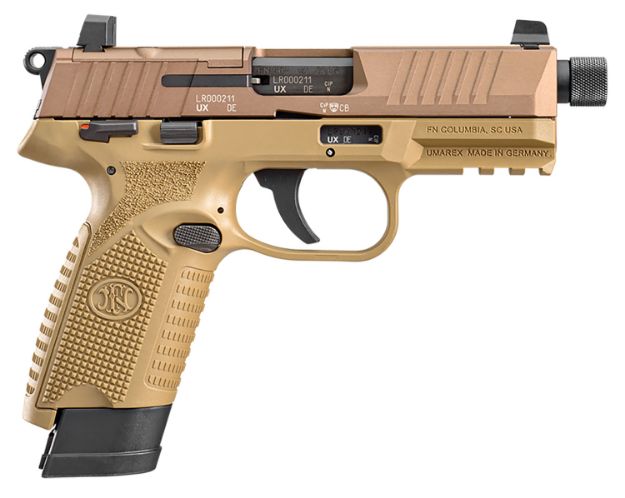 Picture of FN 66101009 502 TACTICAL 22LR 4.6 2X10 FDE