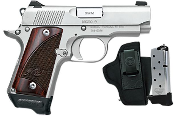 Picture of KIMBER 3300250 MICRO 9 RTC 9MM 3.15 7R SS/ROSEWD