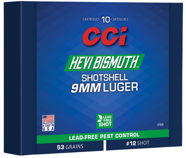 Picture of CCI 3790B 9MM BIS SHOTSHELL 10/20