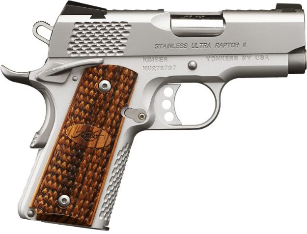 Picture of KIMBER 3200375 STNLESS ULTRA RAPTOR II 45ACP 3 7+1
