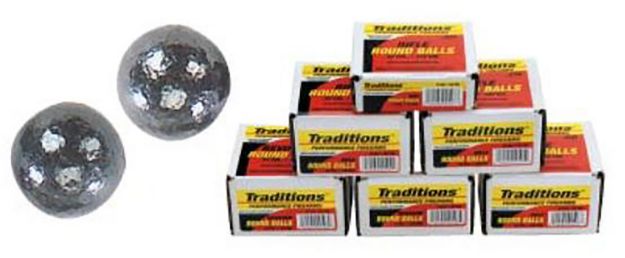 Picture of TRAD A1644 RIFLE ROUND BALL .490 100