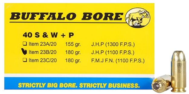 Picture of BBA 23B/20 40S +P 180 JHP 20/12