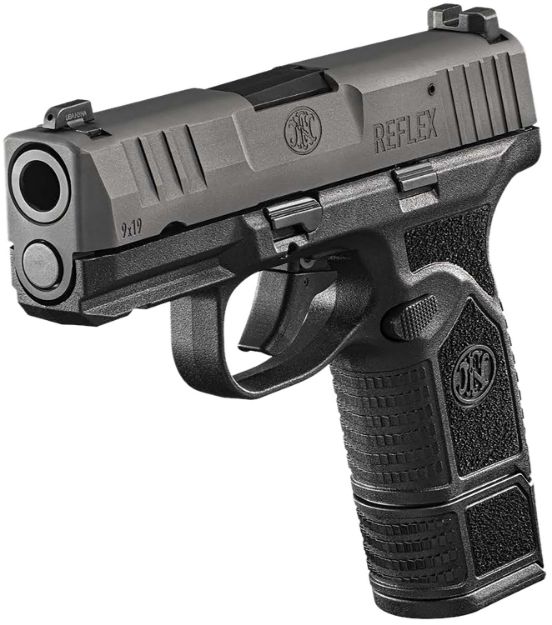 Picture of FN 66-101416 REFLEX 9MM 3.3 1X11+1X15 MS BLK/BLK