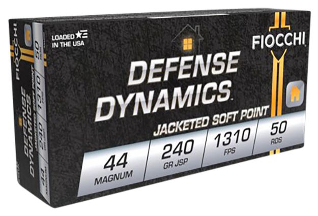 Picture of Fiocchi Sd Ammo 44 Rem Mag 240Gr Jsp 50/Bx