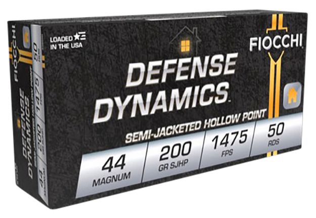Picture of Fiocchi Sd Ammo 44 Rem Mag 200Gr Sjhp 50/Bx