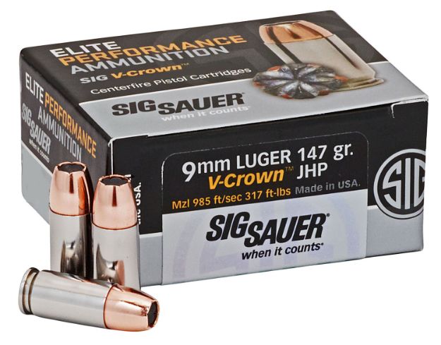 Picture of 9Mm Luger 147Gr Jacketed Hollow Point 50/Box