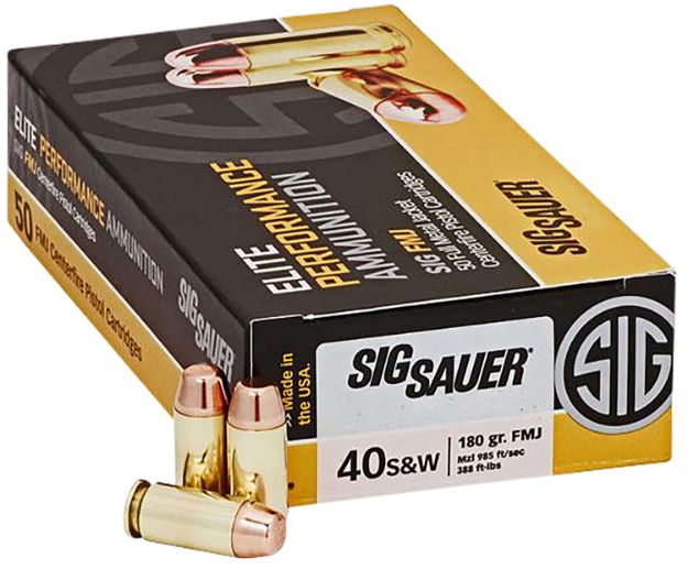 Picture of 40 S&W 180Gr Full Metal Jacket 50/Box