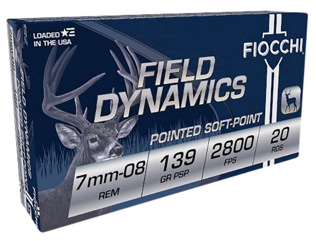 Picture of 7Mm-08 Remington 139Gr Pointed Soft Point 20/Box
