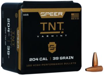 Show details for SPEER 1015 BULL .204 39 TNTHP 100/5 Picture of SPEER 1015 BULL .204 39 TNTHP 100/5