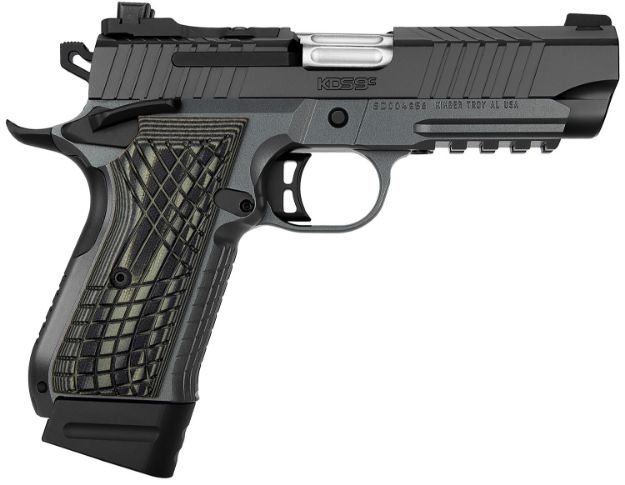 Picture of KIMBER 3100016 KDS9C GRY W/OD GRIPS 9MM 4.09 18R