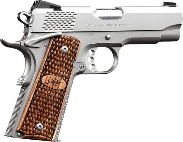 Picture of KIMBER 3200195 STNLESS PRO RAPTOR II 45ACP 4 8+1