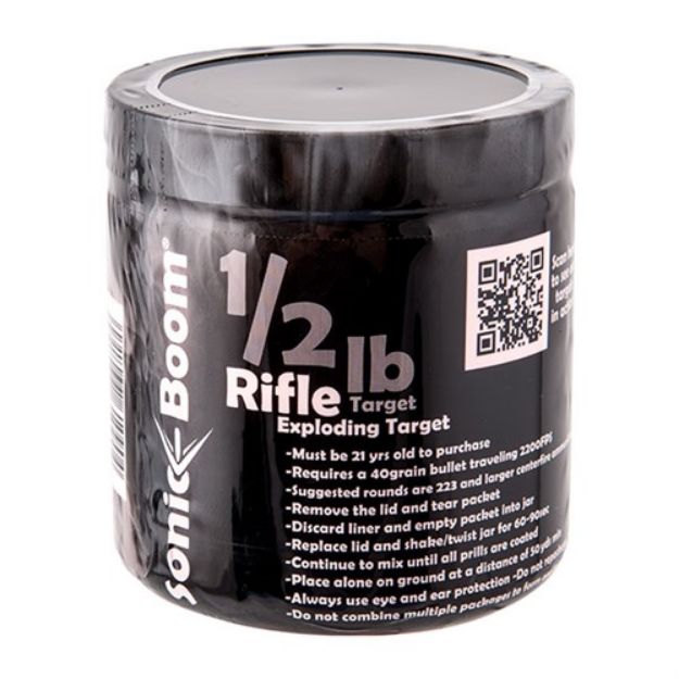 Picture of 1/2 Pound Exploding Rifle Target Single