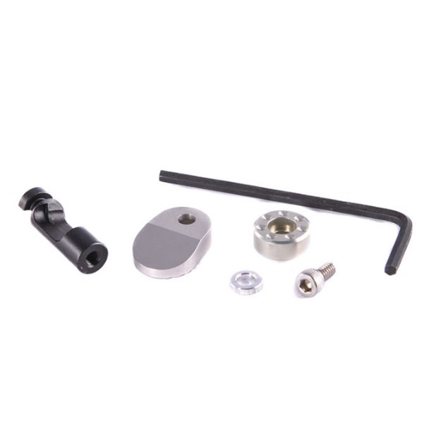 Picture of Ruger Mkiv 22/45 ''Titan'' Extended Mag Release-Silver
