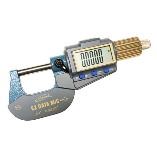 Picture of Ez Data 0-1'' Large Display Micrometer W/Data Output