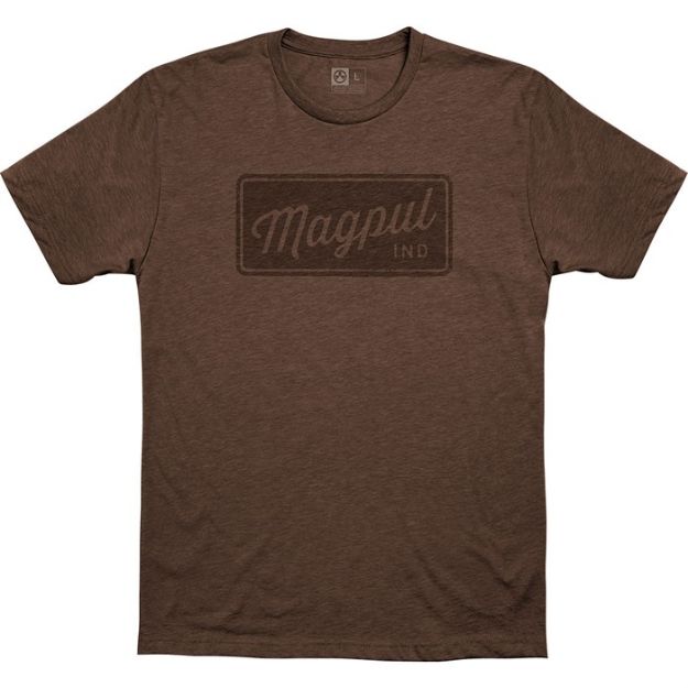 Picture of Rover Block Cvc T-Shirt 2X-Large Brown Heather