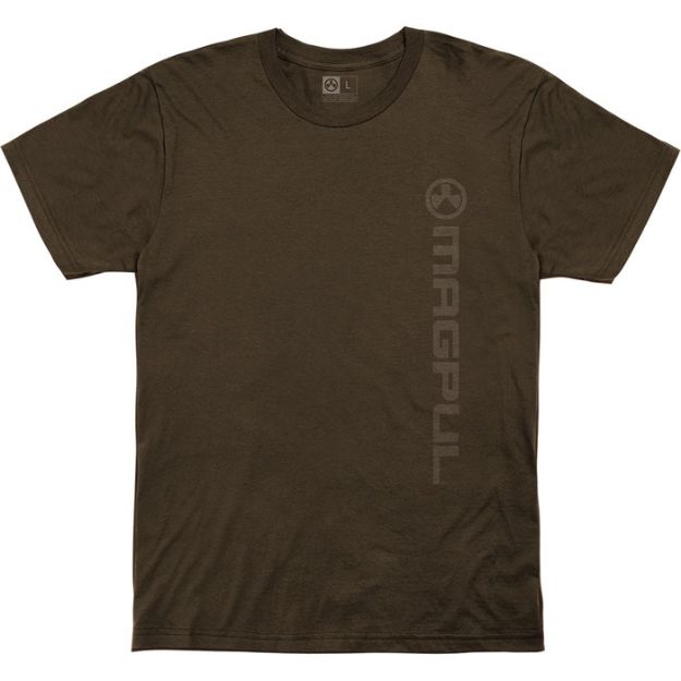 Picture of Vert Logo Cotton T-Shirt Small Brown