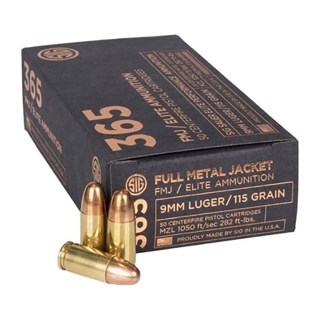 Picture of 9Mm Luger 115Gr Full Metal Jacket 50/Box
