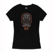Picture of Women's Sugar Skull Blend T-Shirt Blk Large