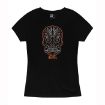 Picture of Women's Sugar Skull Blend T-Shirt Blk Xl