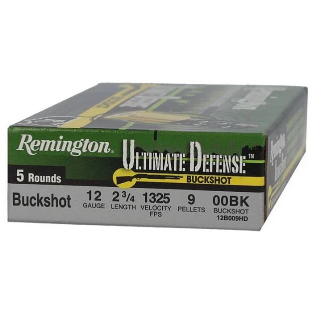 Picture of Ultimate Defense 12 Gauge 2-3/4'' 9-Pellet #00 Buckshot 5/Box