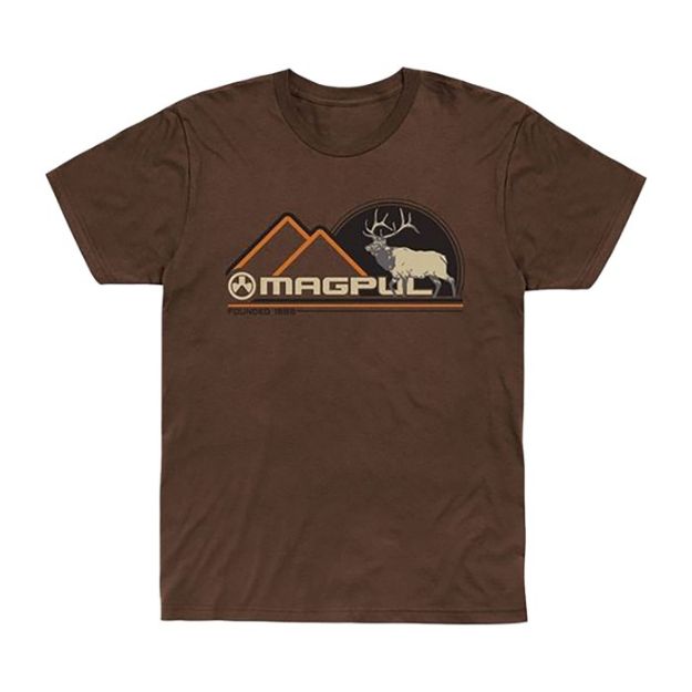 Picture of Wapiti Blend T-Shirt Brown Heather M