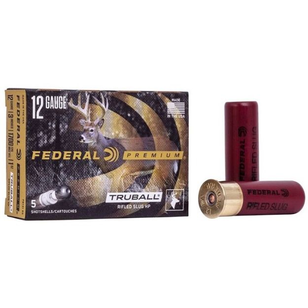 Picture of Premium Truball 12 Gauge 3'' 438Gr Rifled Slug 5/Box