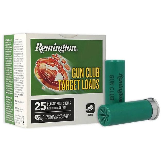 Picture of Gun Club Target 12 Gauge 2-3/4'' 2-1/2Dr 1Oz #8 Shot 25/Box