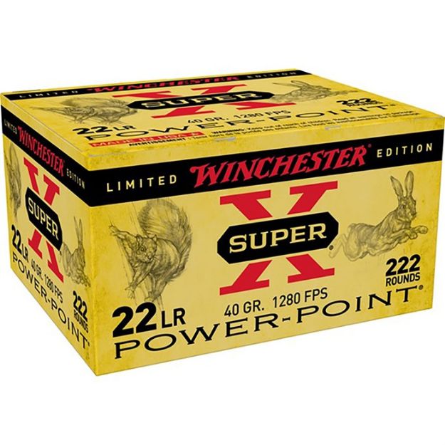 Picture of Super-X 22 Long Rifle 40Gr Power-Point Cp 222/Box