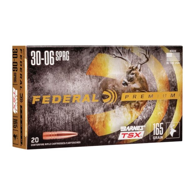 Picture of Vital-Shok 30-06 Springfield 165Gr Barnes Tsx Schp 20/Box