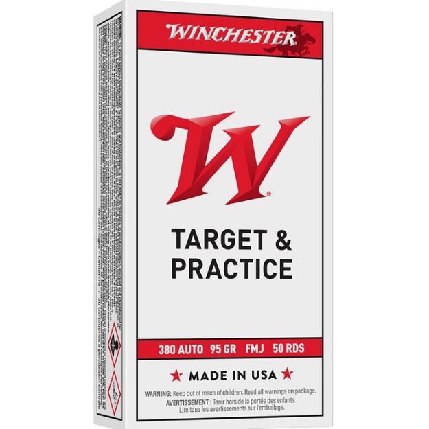 Picture of Usa White Box 380 Acp 95Gr Full Metal Jacket 50/Box
