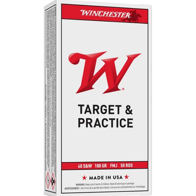 Picture of Usa White Box 40 S&W 180Gr Full Metal Jacket 50/Box
