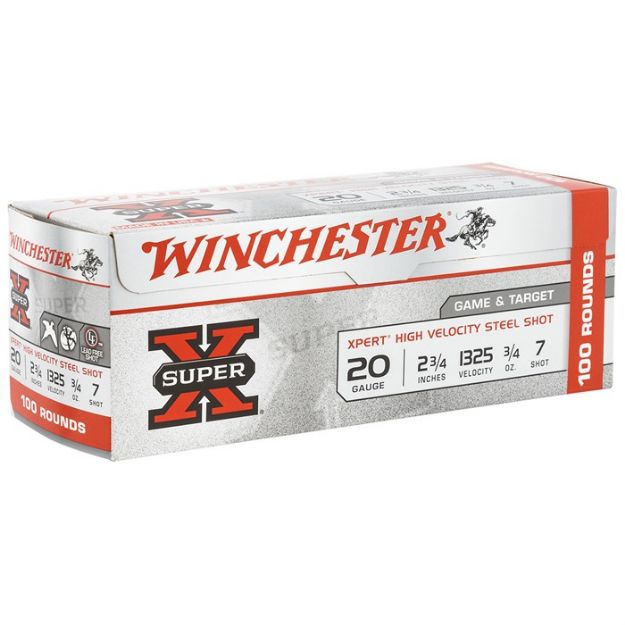 Picture of Xpert Game & Target 20 Gauge 2-3/4'' 3/4Oz #7 Shot 250/Case