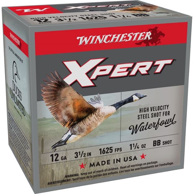 Picture of Xpert Waterfowl 12 Gauge 3-1/2'' 1-1/4 Oz #Bb Shot 25/Box